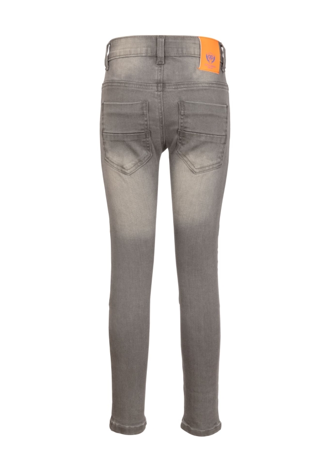 WT19-31G Haribu skinny Grey denim