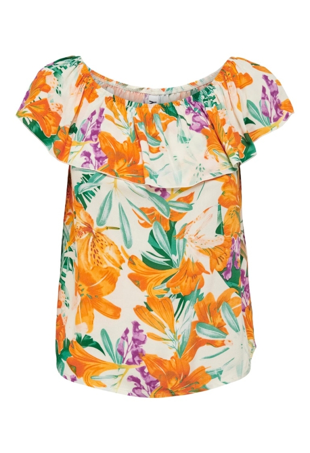 15254571 Egret/APRICOT ORANGE LILY 