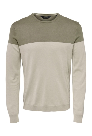Only & Sons 22024042 Silver Lining/BLACK  261395002