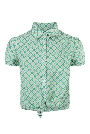 D-zine Z70232/Lily retro groen  irish green