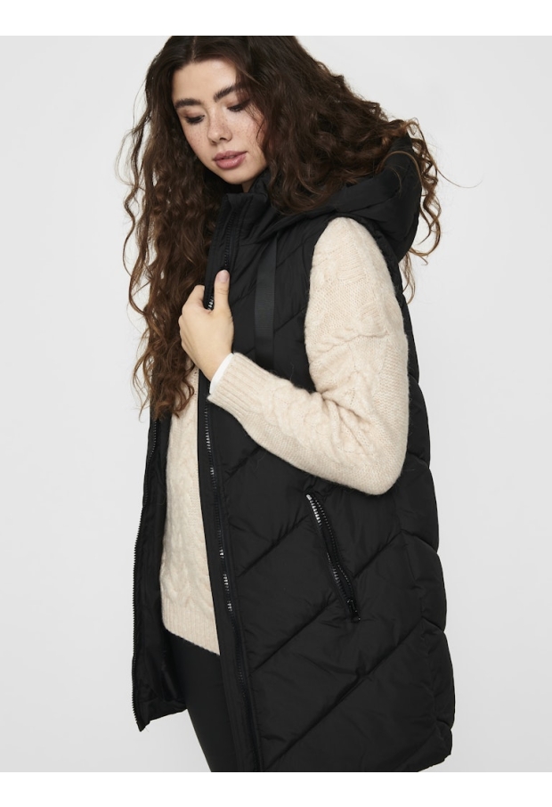 15220630 Black/FLOWER EMB ON SLEEVE 