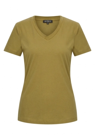 Mi Piace Dames Shirts & Tops groen MP202080 Mi Piace Dames Shirts & Tops groen MP202080