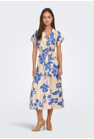 JDY 15347216 Creme/35-01-26 DAZZLING BLUE FLOWER  183118020