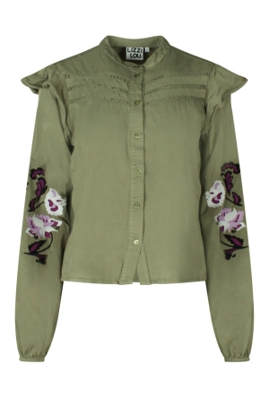 Lizzi Lou Z90217/Salem lds MOS  oil green