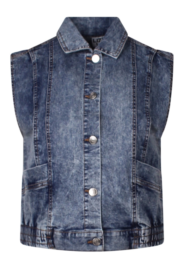 Z90566/Leandra lds Bleached dnm 