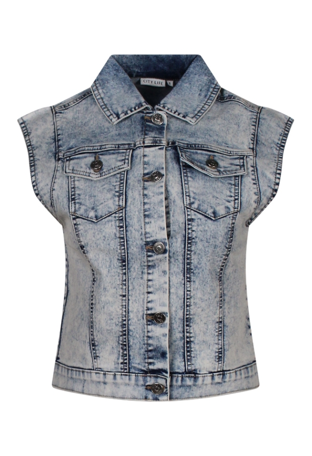 Z90567/Lea lds Bleached dnm 