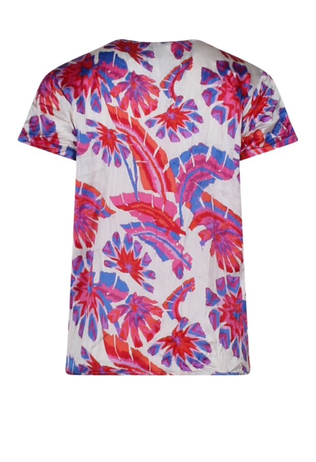 Z90571/Flory crinkle fuchsia 