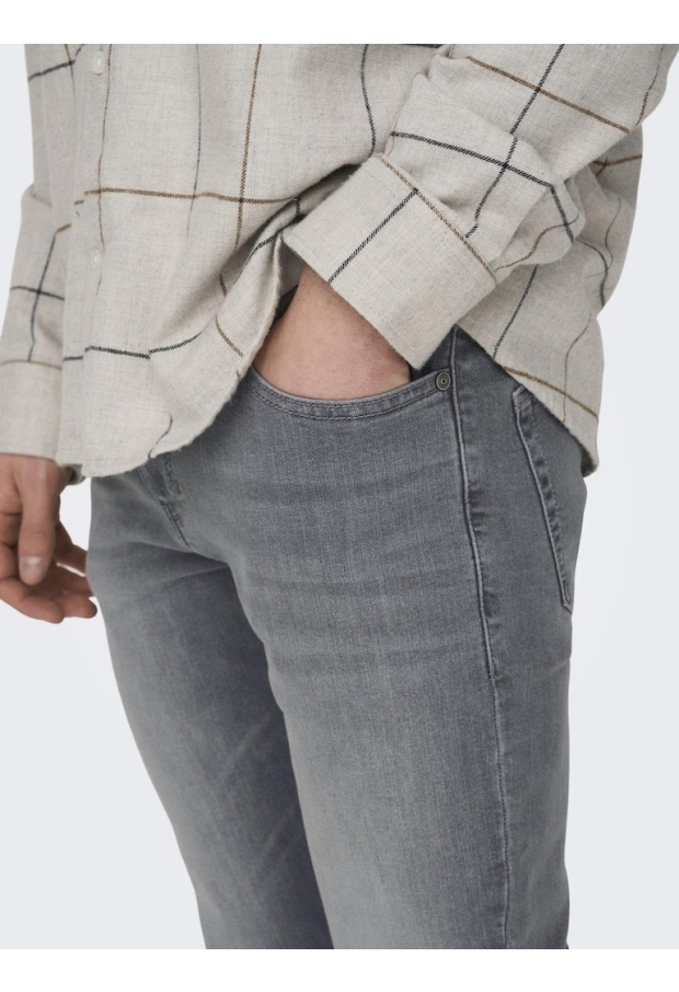 22028265 Light Grey - Denim 