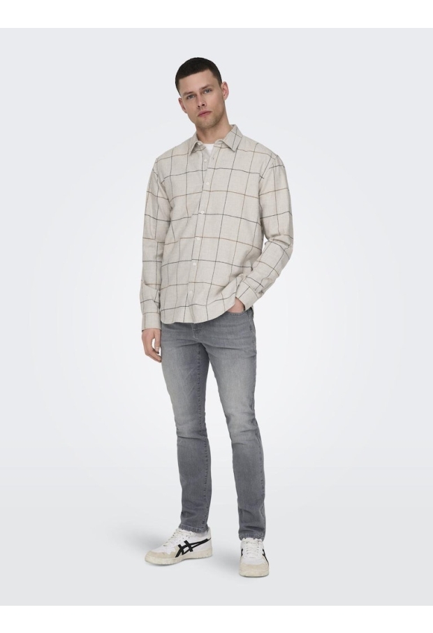 22028265 Light Grey - Denim 