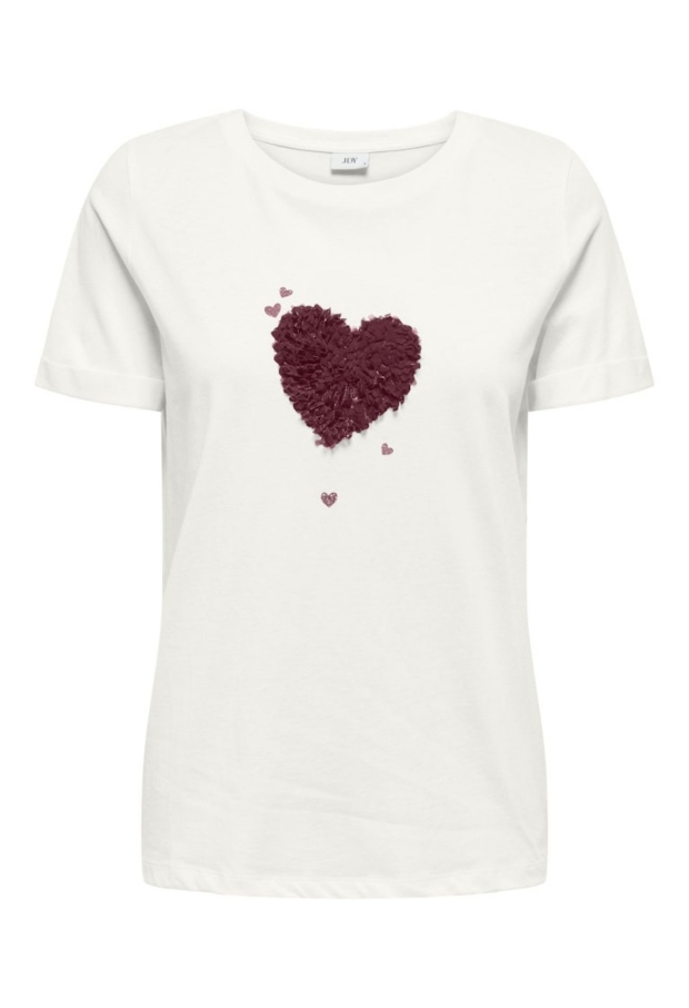 15318845 Cloud Dancer/MAROON BANNER HEARTS 