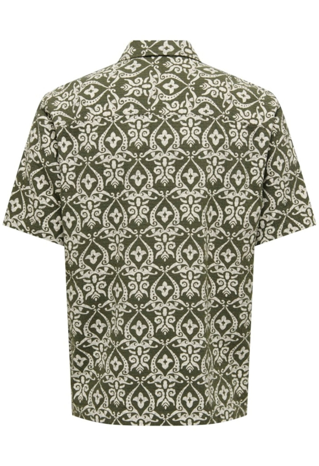 22037011 Olive Night/Bone White 