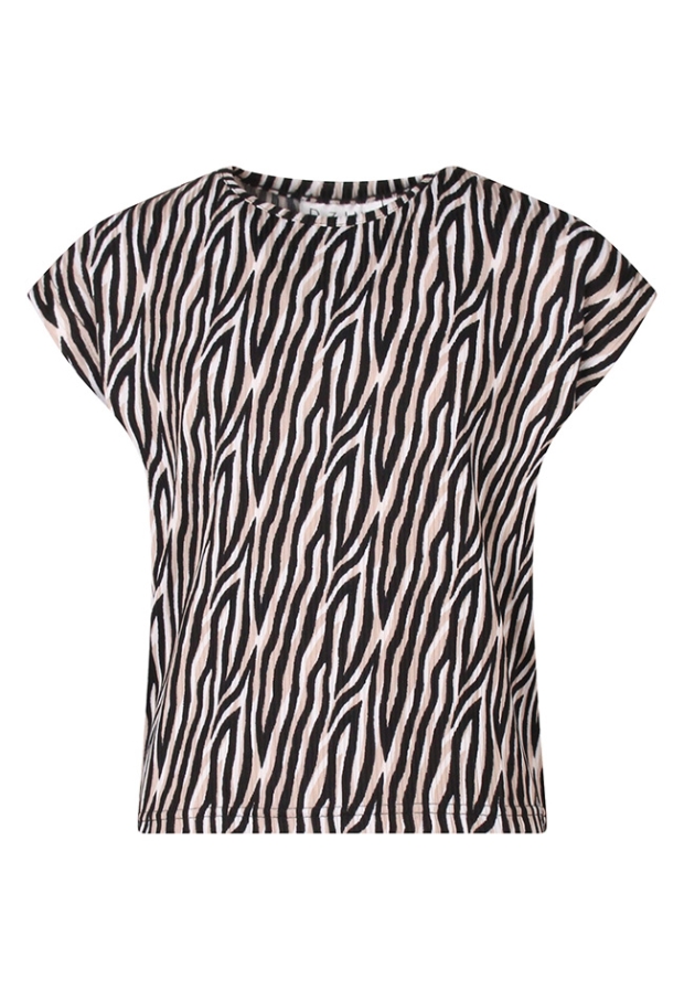 Z10315/Stella aop zwart 