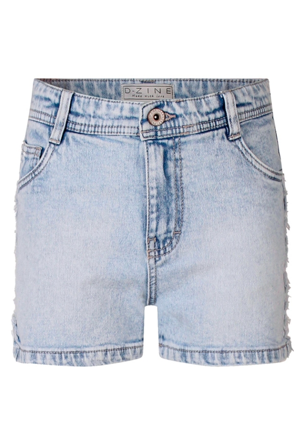 Z10334/Marrobie short Bleached dnm 