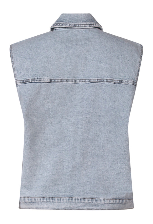 Z10341/Nola lds Bleached dnm 