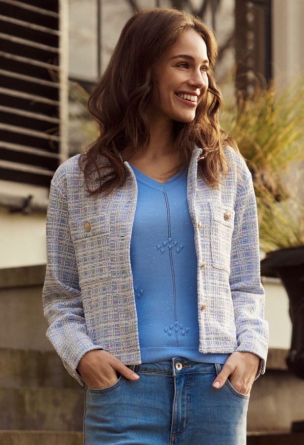 Z10453/Marieke PASTEL BLUE 