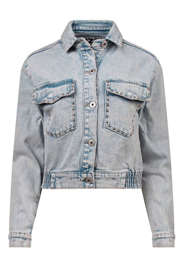 Z10059/Aster lds Bleached dnm 