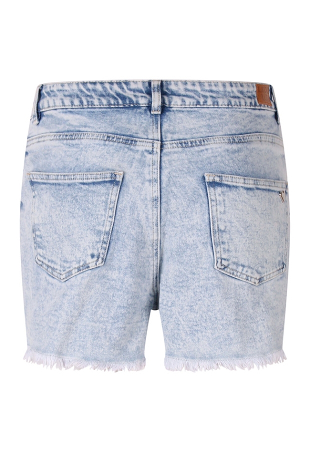 Z10208/Anne lds Bleached dnm 