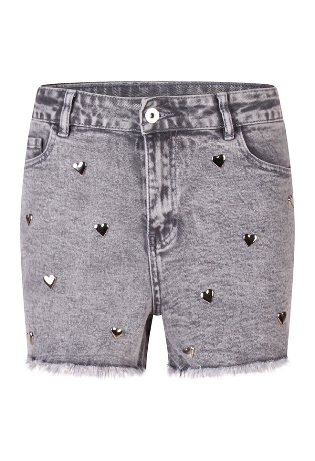 Z10208/Anne lds Grey dnm 