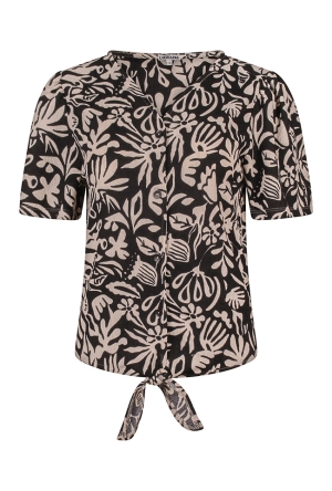 Lizzi Lou Z10495/Luna aop zwart  black