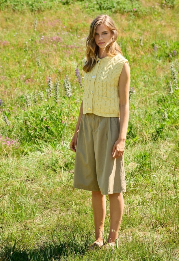 15370227 Double Cream/W. DECO BUTTON 