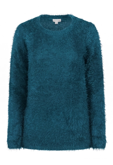 Citylife Dames Truien blauw W20464/LW00347 Citylife Dames Truien blauw W20464/LW00347