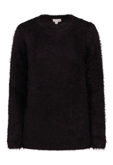 Citylife Dames Truien zwart W20464/LW00347 Citylife Dames Truien zwart W20464/LW00347