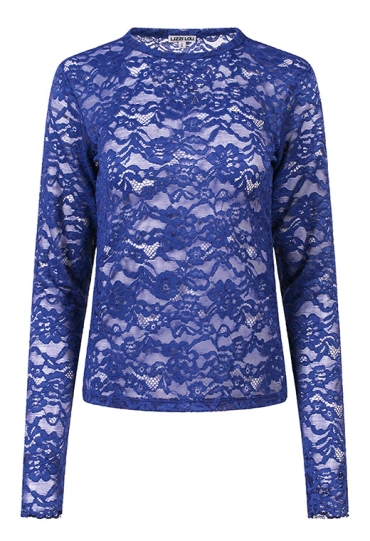 Lizzi Lou Dames Shirts & Tops blauw W20517/Sophia Lizzi Lou Dames Shirts & Tops blauw W20517/Sophia