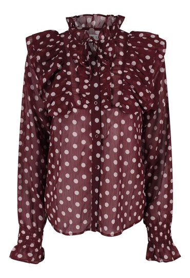 Citylife Dames Shirts & Tops rood W20565/Sara Citylife Dames Shirts & Tops rood W20565/Sara