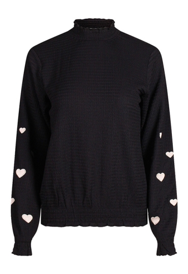 Citylife Dames Shirts & Tops zwart W20567/Mieke Citylife Dames Shirts & Tops zwart W20567/Mieke
