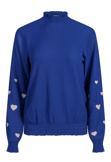 Citylife Dames Shirts & Tops blauw W20567/Mieke Citylife Dames Shirts & Tops blauw W20567/Mieke