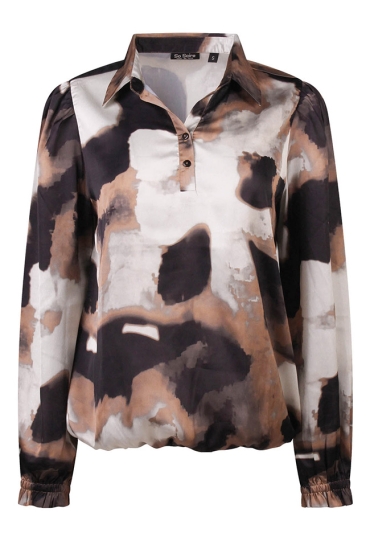 So Soire Dames Blouses & Tunieken beige W20509/Catootje So Soire Dames Blouses & Tunieken beige W20509/Catootje