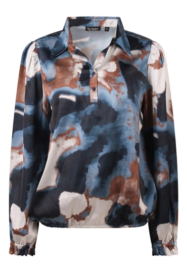 So Soire Dames Blouses & Tunieken blauw W20509/Catootje So Soire Dames Blouses & Tunieken blauw W20509/Catootje