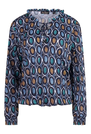 So Soire Dames Shirts & Tops blauw W20515/Olga So Soire Dames Shirts & Tops blauw W20515/Olga