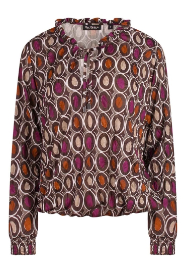 So Soire Dames Shirts & Tops bruin W20515/Olga So Soire Dames Shirts & Tops bruin W20515/Olga
