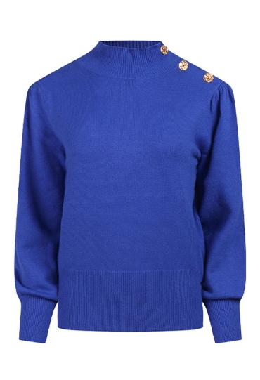 So Soire Dames Truien blauw W20582/Moniek So Soire Dames Truien blauw W20582/Moniek