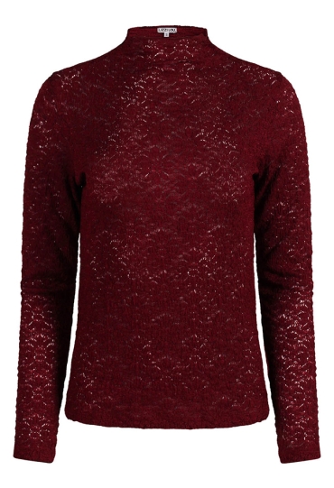 Lizzi Lou Dames Shirts & Tops rood W20383/LT-69416 Lizzi Lou Dames Shirts & Tops rood W20383/LT-69416