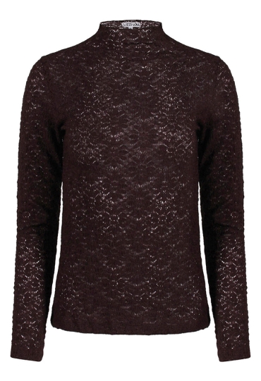 Lizzi Lou Dames Shirts & Tops bruin W20383/LT-69416 Lizzi Lou Dames Shirts & Tops bruin W20383/LT-69416