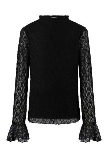 Lizzi Lou Dames Shirts & Tops zwart W20204/Bilou lds Lizzi Lou Dames Shirts & Tops zwart W20204/Bilou lds