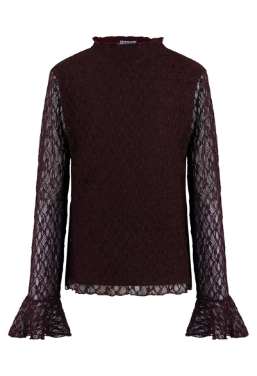 Lizzi Lou Dames Shirts & Tops rood W20204/Bilou lds Lizzi Lou Dames Shirts & Tops rood W20204/Bilou lds