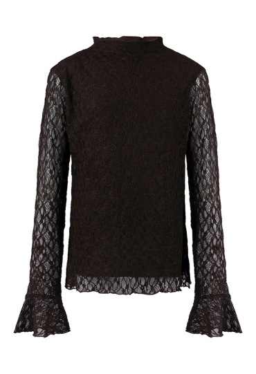 Lizzi Lou Dames Shirts & Tops bruin W20204/Bilou lds Lizzi Lou Dames Shirts & Tops bruin W20204/Bilou lds