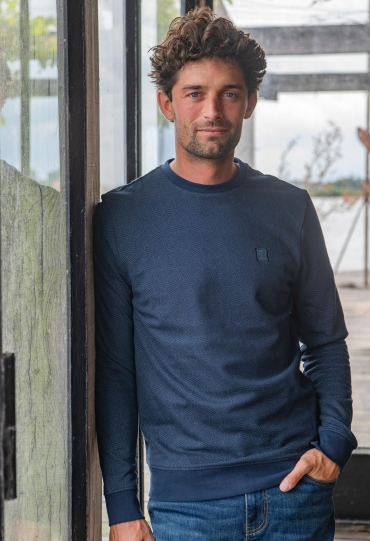 Stonecast Heren Sweaters blauw W20489/Borjan men Stonecast Heren Sweaters blauw W20489/Borjan men