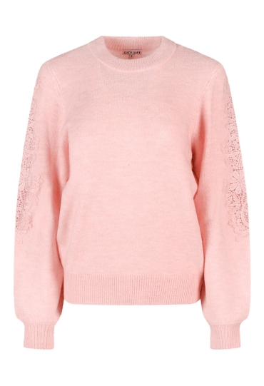 Citylife Dames Truien roze W20452/Nora Citylife Dames Truien roze W20452/Nora