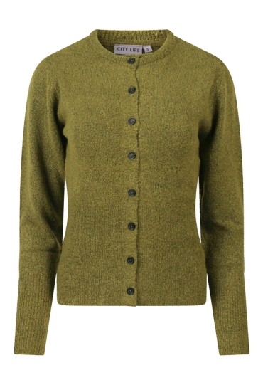 Citylife Dames Vesten groen W20439/304689 Citylife Dames Vesten groen W20439/304689