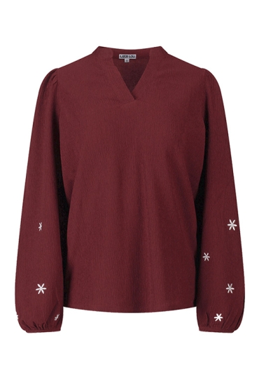 Lizzi Lou Dames Shirts & Tops rood W20454/Daphne Lizzi Lou Dames Shirts & Tops rood W20454/Daphne