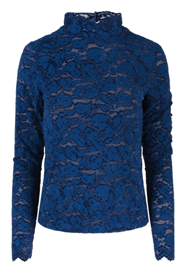 Lizzi Lou Dames Shirts & Tops blauw W20455/Mira Lizzi Lou Dames Shirts & Tops blauw W20455/Mira
