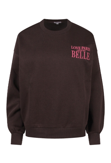 Lizzi Lou Dames Sweaters bruin W20456/Cheryl Lizzi Lou Dames Sweaters bruin W20456/Cheryl