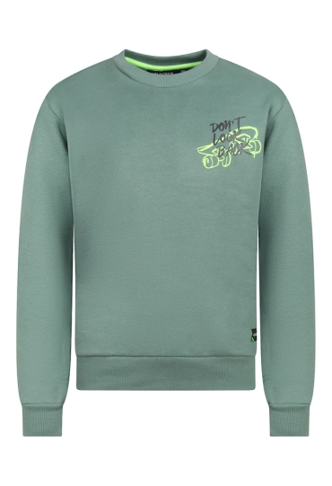 Unlocked Jongens Sweaters groen W20542/544113 Unlocked Jongens Sweaters groen W20542/544113