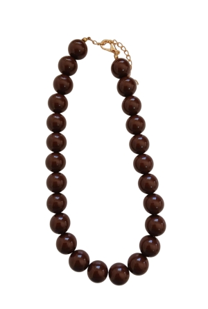 Private label NEK042128 DONKER BRUIN  d.brown #7