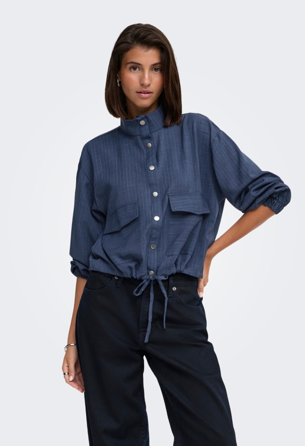 15384145 Navy Blazer/PINSTRIPE BLUE