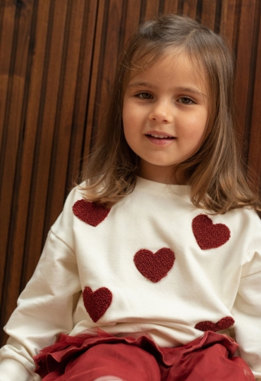 Dirkje Baby meisjes Sweaters ecru M60475-35 Dirkje Baby meisjes Sweaters ecru M60475-35